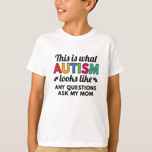 Camiseta O autismo olha o gosto