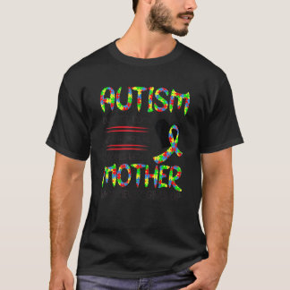 Camiseta O Autismo Vem Com Uma Mãe Que Nunca Desiste Fofo