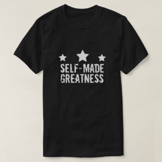 Camiseta O auto fez o t-shirt da grandeza