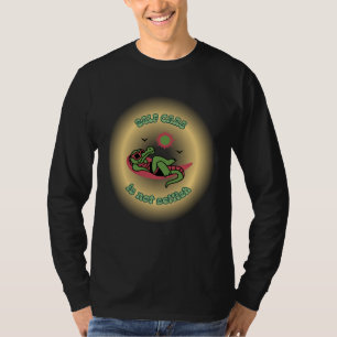 Camiseta O autocuidado não é egoísta Semana de conscientiza