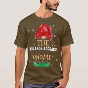 Camiseta O avaliador de seguros Gnome Family Correspondente