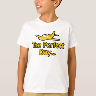 Camiseta O Avião do Dia Perfeito
