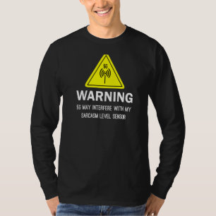 Camiseta O Aviso 5g Pode Interferir Com O Meu Sen De Nível