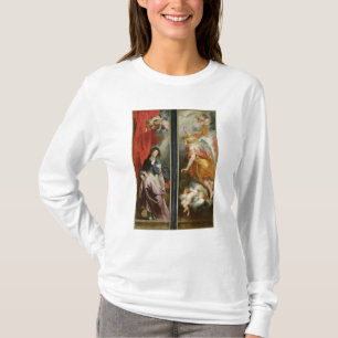Camiseta O aviso, do reverso do
