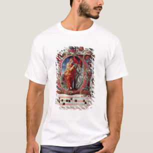 Camiseta O aviso, 'O inicial historiated