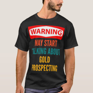 Camiseta O Aviso Pode Começar A Falar De Perspectivas Doura