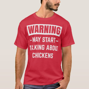 Camiseta O Aviso Pode Começar A Falar Sobre Fazenda De Faze