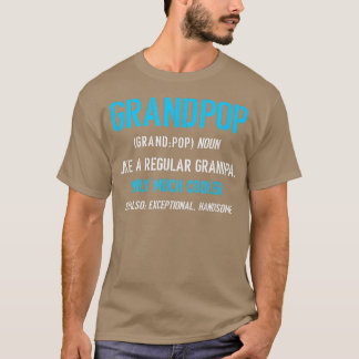 Camiseta O Avô Deu Como Uma Definição Engraçada Regular Mui