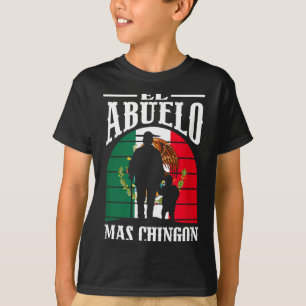 Camiseta O avô mais chingon engraçado México avô mexicano