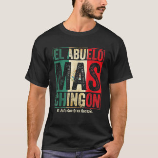 Camiseta O Avô Mais Maneiro Chefe Com Grande Coração