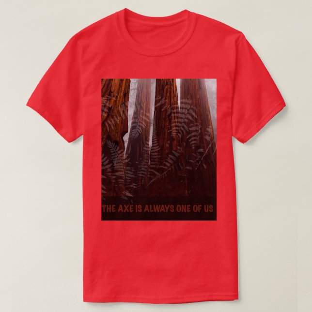 CAMISETA O AX É SEMPRE UM DE NÓS (Frente do Design)