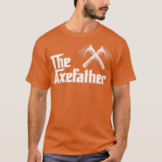 Camiseta O Axefather Ax Thrower Ax Throwing Divertido