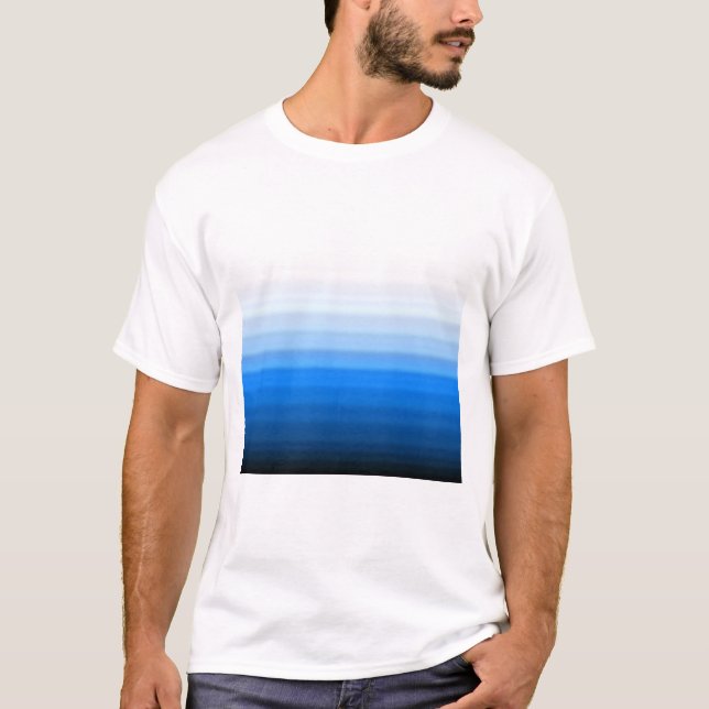Camiseta O azul desvanece-se (Frente)