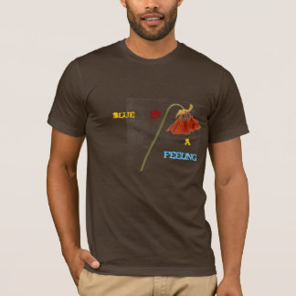 Camiseta o azul é um sentimento