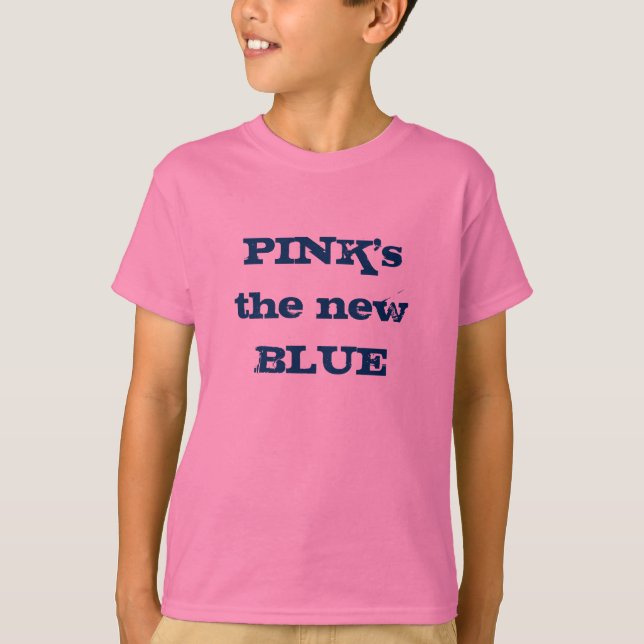 Camiseta O AZUL novo do ROSA (Frente)