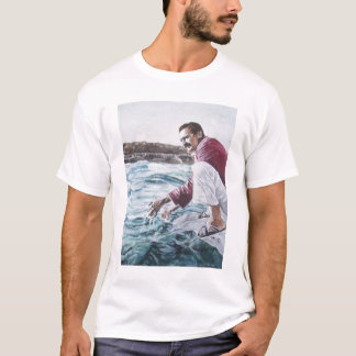 Camiseta O babá de Meher mergulha em seu oceano