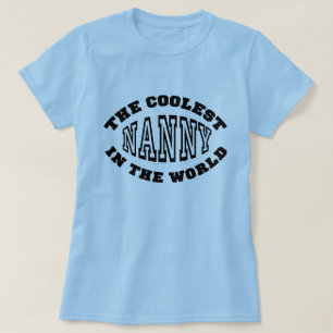 Camiseta O baby-sitter o mais fresco no mundo