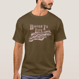 Camiseta O bacon é vida