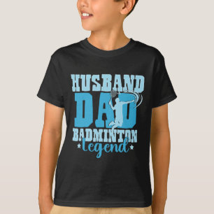 Camiseta O Badminton lê o Badminto do Tartaruga Retro