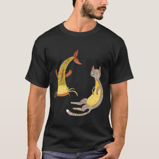 Camiseta O Bagre e o Gato