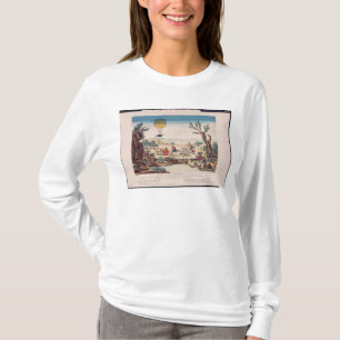 Camiseta O balão de ar quente de Jean Pierre Blanchard