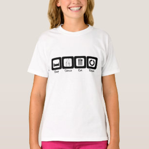 Camiseta O balé do sono come a repetição