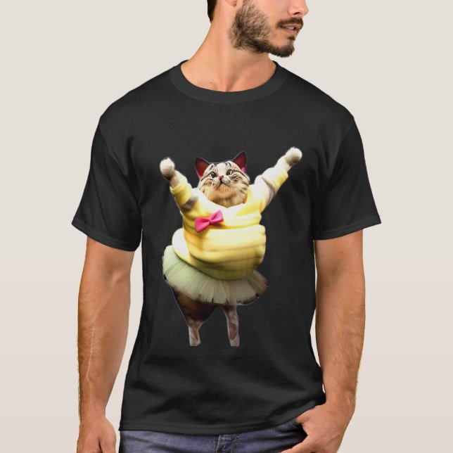 Camiseta O Ballet Kitty Cat Versão 2 0 (Frente)
