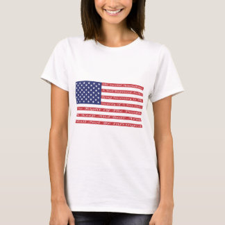 Camiseta ò Bandeira da alteração