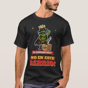 Camiseta O Bandido Dilly - Não Neste Bairro