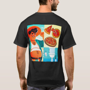 Camiseta O Banheiro é Meu Reino – Conceito de Comédia Ousad