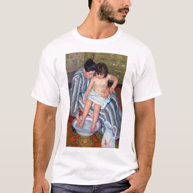 Camiseta O Banho da Criança, Mary Cassatt (Frente)