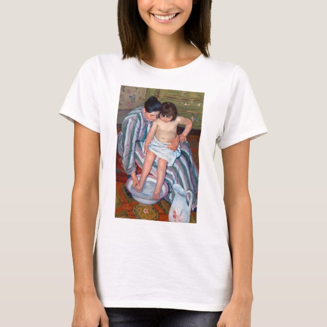 Camiseta O Banho da Criança, Mary Cassatt (Frente)