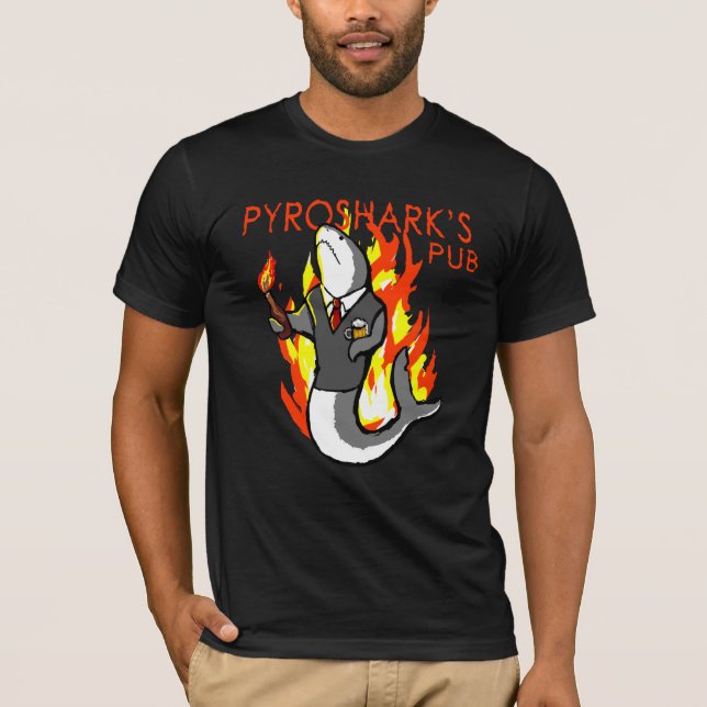 Camiseta O bar de Pyroshark (Frente)