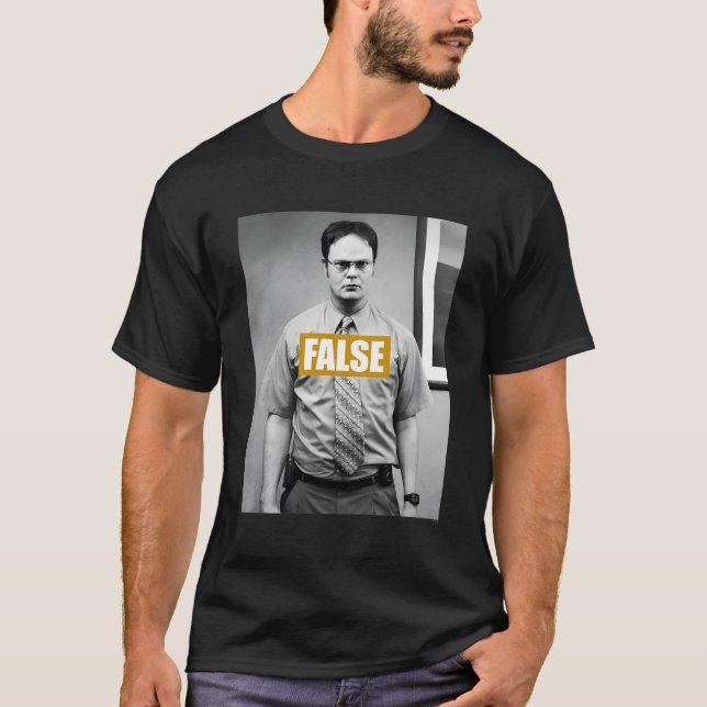 Camiseta O Bar Falso do Office Dwight (Frente)