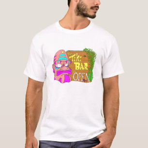 Camiseta O Bar Tiki está ABERTO