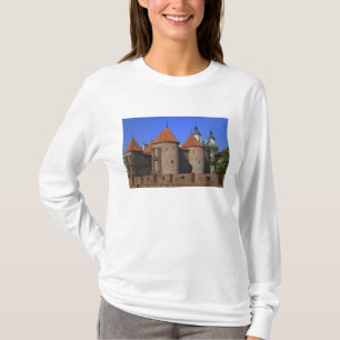 Camiseta O Barbican e a Igreja Paulina, Varsóvia,