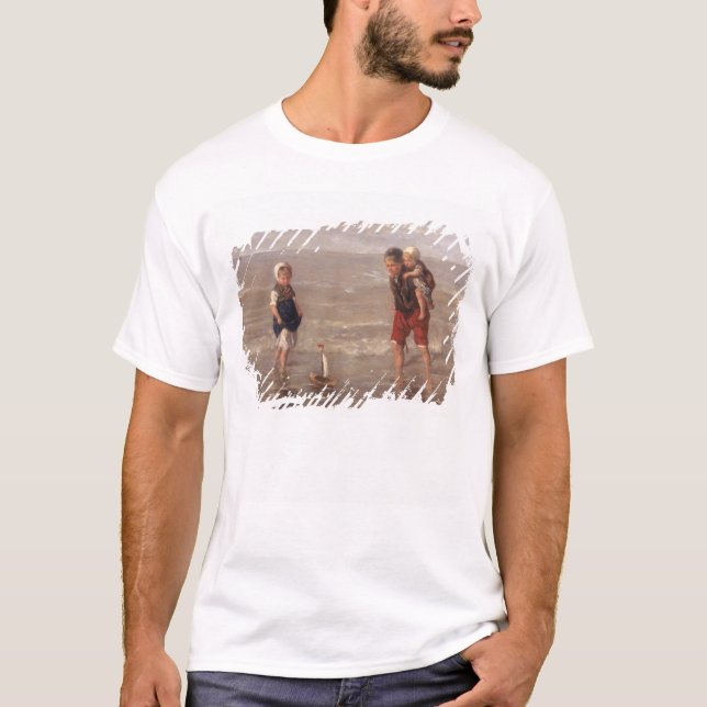 Camiseta O barco do brinquedo (Frente)