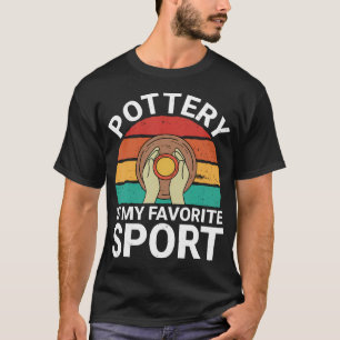 Camiseta O Barro É Meu Esporte Favorito - Artista de Cerâmi