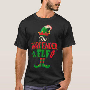 Camiseta O Bartender Elf Christmas ELF Bartender Family G