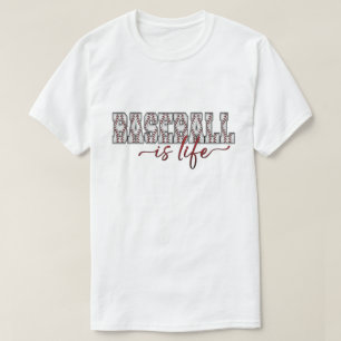 Camiseta O Baseball É A Pequena Folga Da Vida