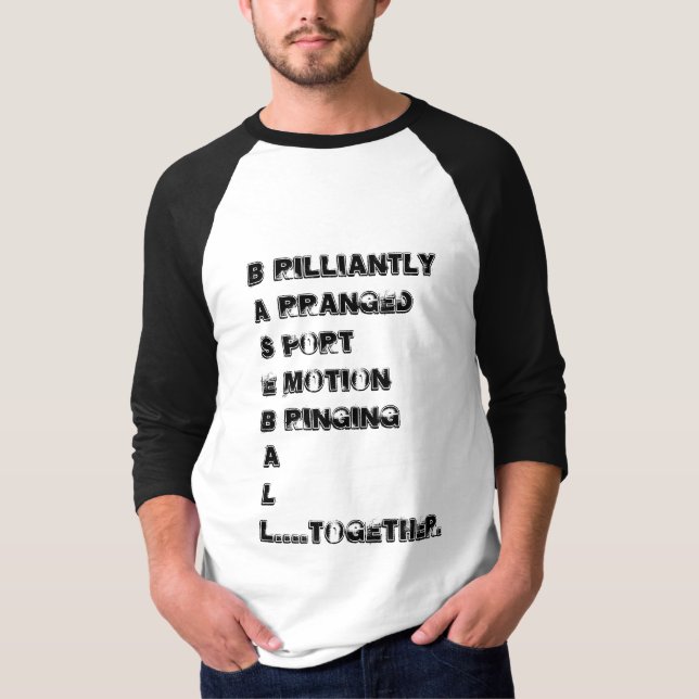Camiseta O basebol é vida (Frente)