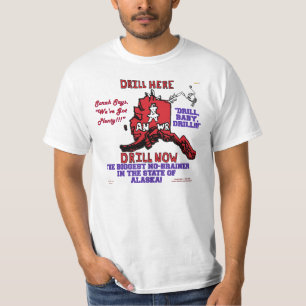 Camiseta O básico o mais grande no estado de Alaska
