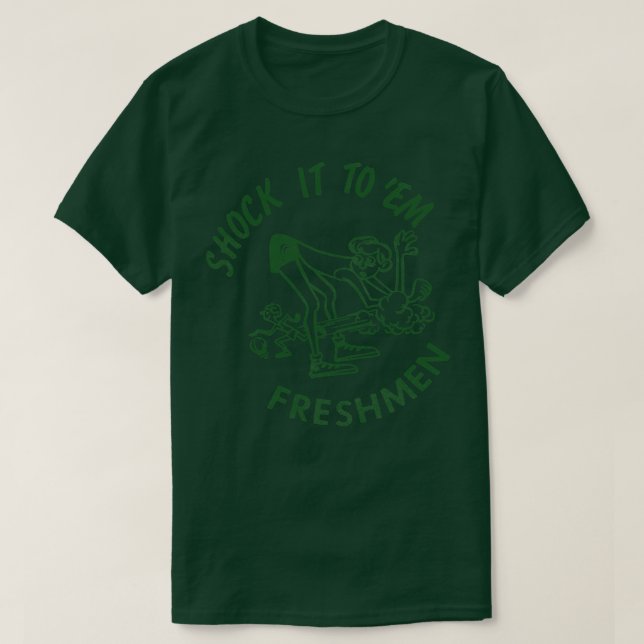 Camiseta O basquete CHOCA PARA MIM FRESHMAN (Frente do Design)