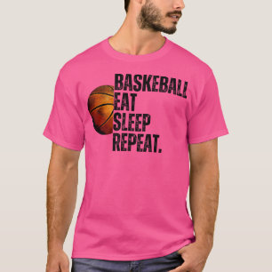 Camiseta O Basquete Dorme Repetir.