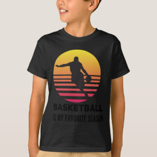 Camiseta O Basquete É A Minha Bolha De Sol Favorita
