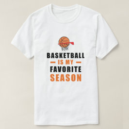 Camiseta O Basquete É A Minha Época Favorita