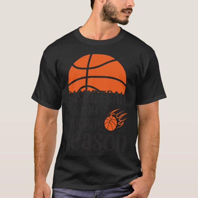 Camiseta O Basquete É A Minha Época Favorita (Frente)