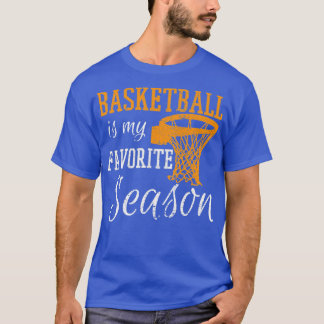 Camiseta O Basquete É A Minha Época Favorita