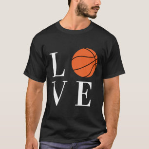 Camiseta O basquete está ligando para o tênis de basquete