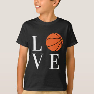 Camiseta O basquete está ligando para o tênis de basquete